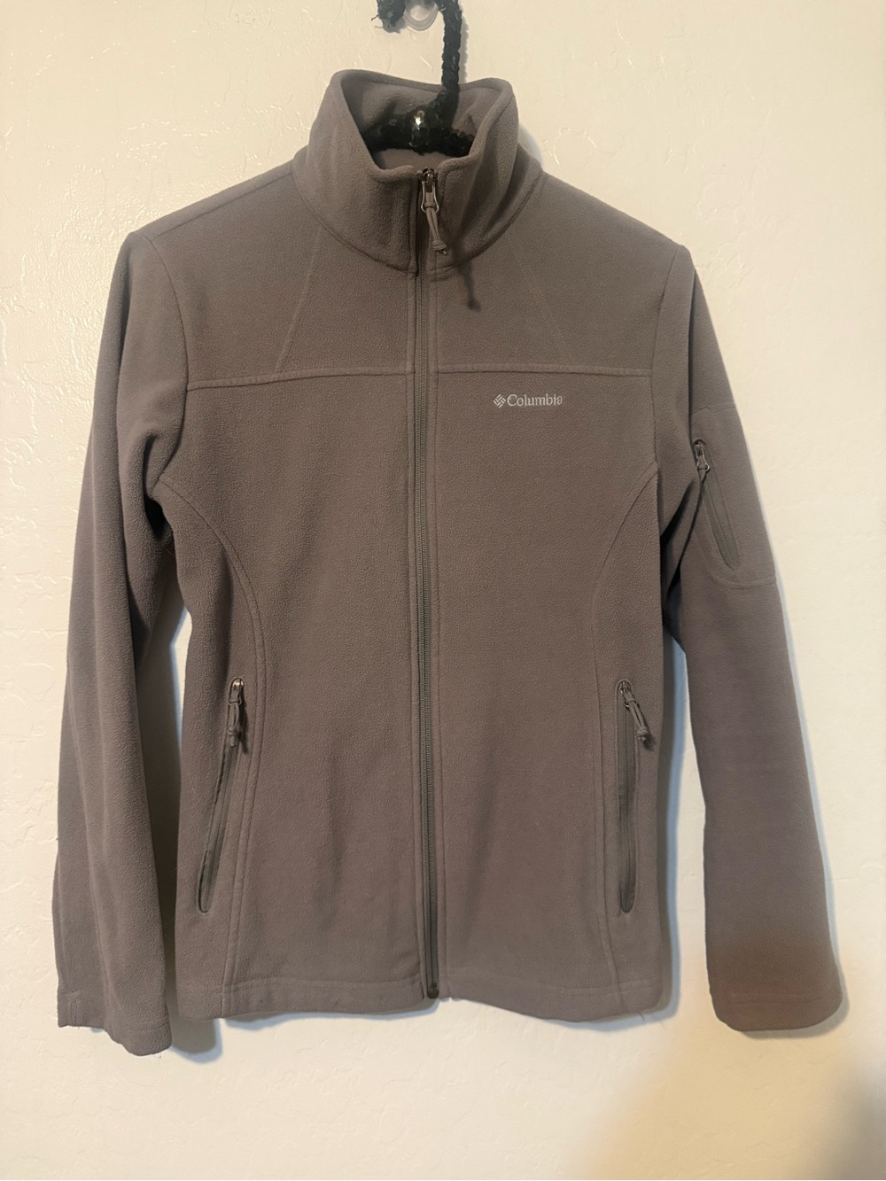 Columbia Women’s Charcoal Full-Zip Fleece Jacket